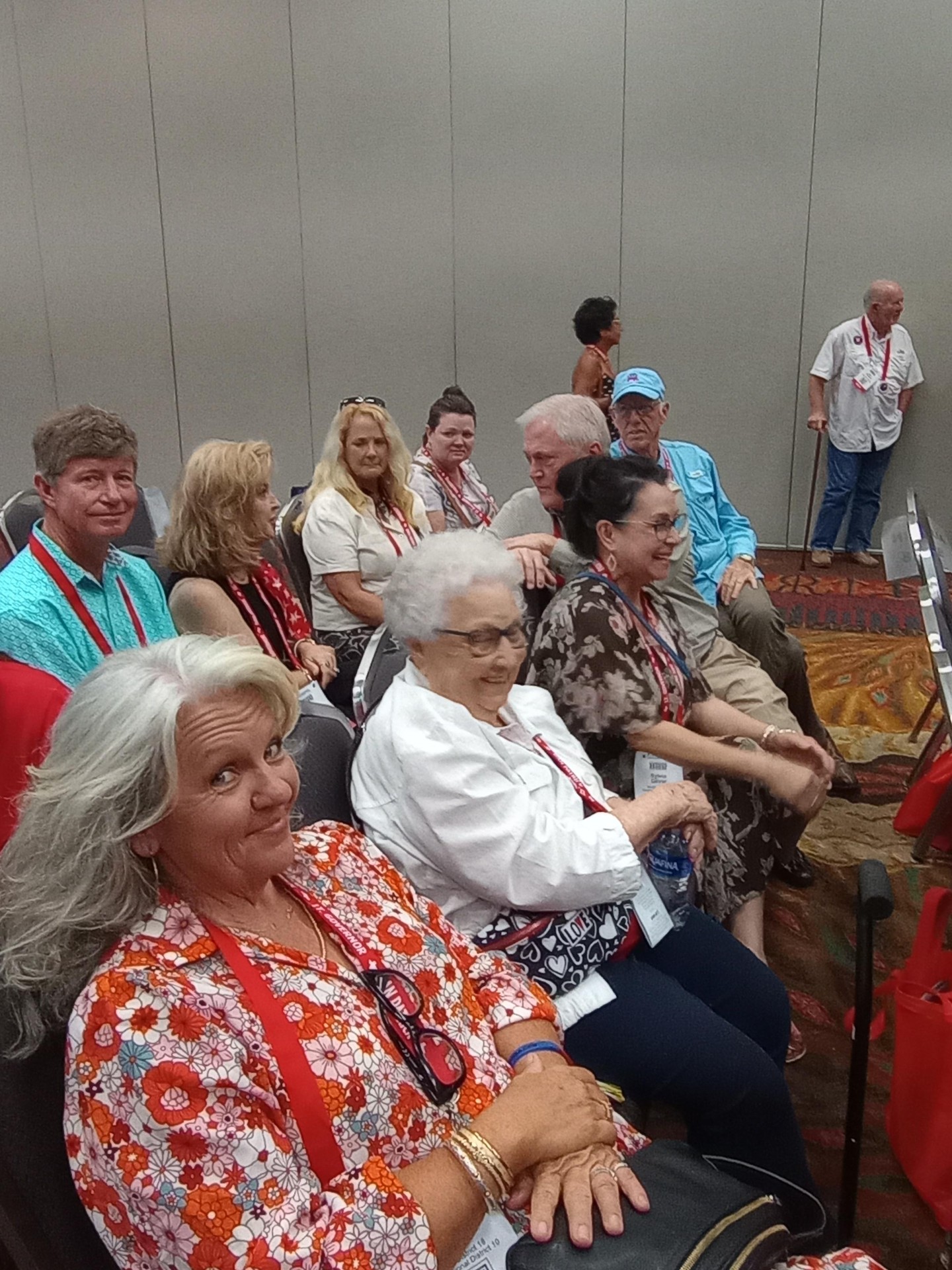 Burleson County Delegates at the Republican Convention in San Antonio.