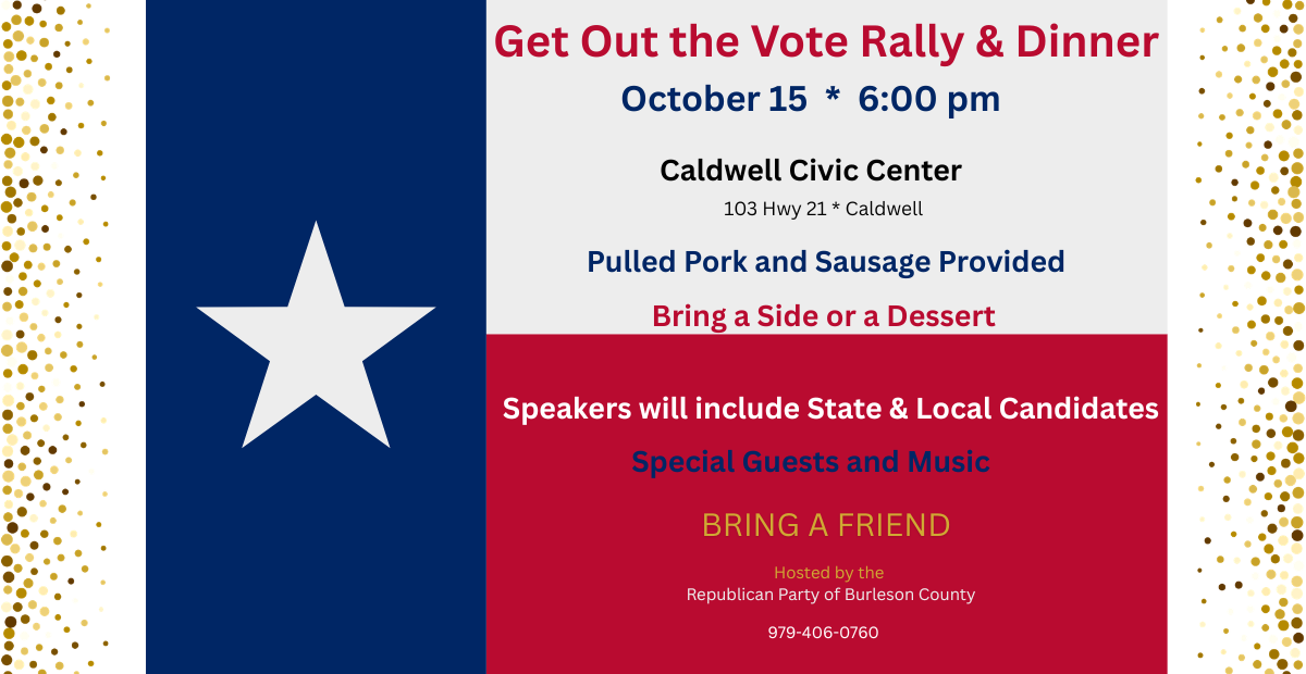 Get Out the Vote Rally & Dinner (1)